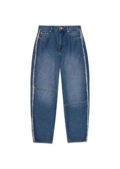 Ganni Heavy Denim Stary - Mid Blue Stone