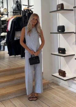 Modström HollisMD Pants - Cashmere Blue -Butler Loftet Butik HollisMD pants Cashmere Blue Modstrom 4