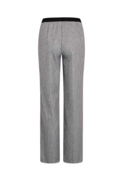 Mads Nørgaard Houndstooth Tech Pirla Pants - Black/Snowwhite -Butler Loftet Butik Houndstooth Tech Pirla Pants BlackSnowwhite Mads Norgaard 3