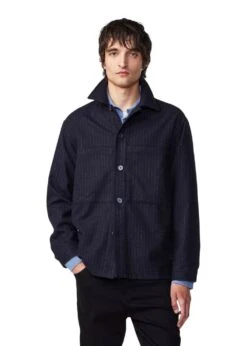 Isak 1630 - Navy Stripe 8 Isak 1630 - Navy Stripe -Butler Loftet Butik Isak 1630 Navy Stripe Nn 07 3