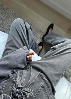 Modström IsoldeMD Solid Pants - Vintage Grey -Butler Loftet Butik IsoldeMD solid pants Vintage Grey Modstrom 4