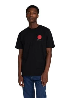 Edwin Japanese Sun T-Shirt - Black -Butler Loftet Butik Japanese Sun T Shirt Black Edwin 3
