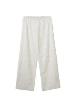 Jewell Straight Pants - White