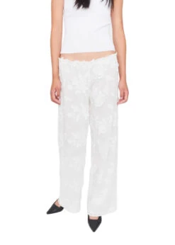 Jewell Straight Pants - White -Butler Loftet Butik Jewell Straight Pants White The Garment 3