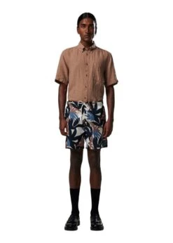 Jules Print Shorts 1392 - Nougat Print -Butler Loftet Butik Jules Print Shorts 1392 Nougat Print Nn 07 2