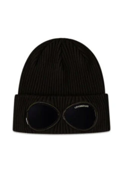 C.P. Company KNIT CAP GOGGELS - Black