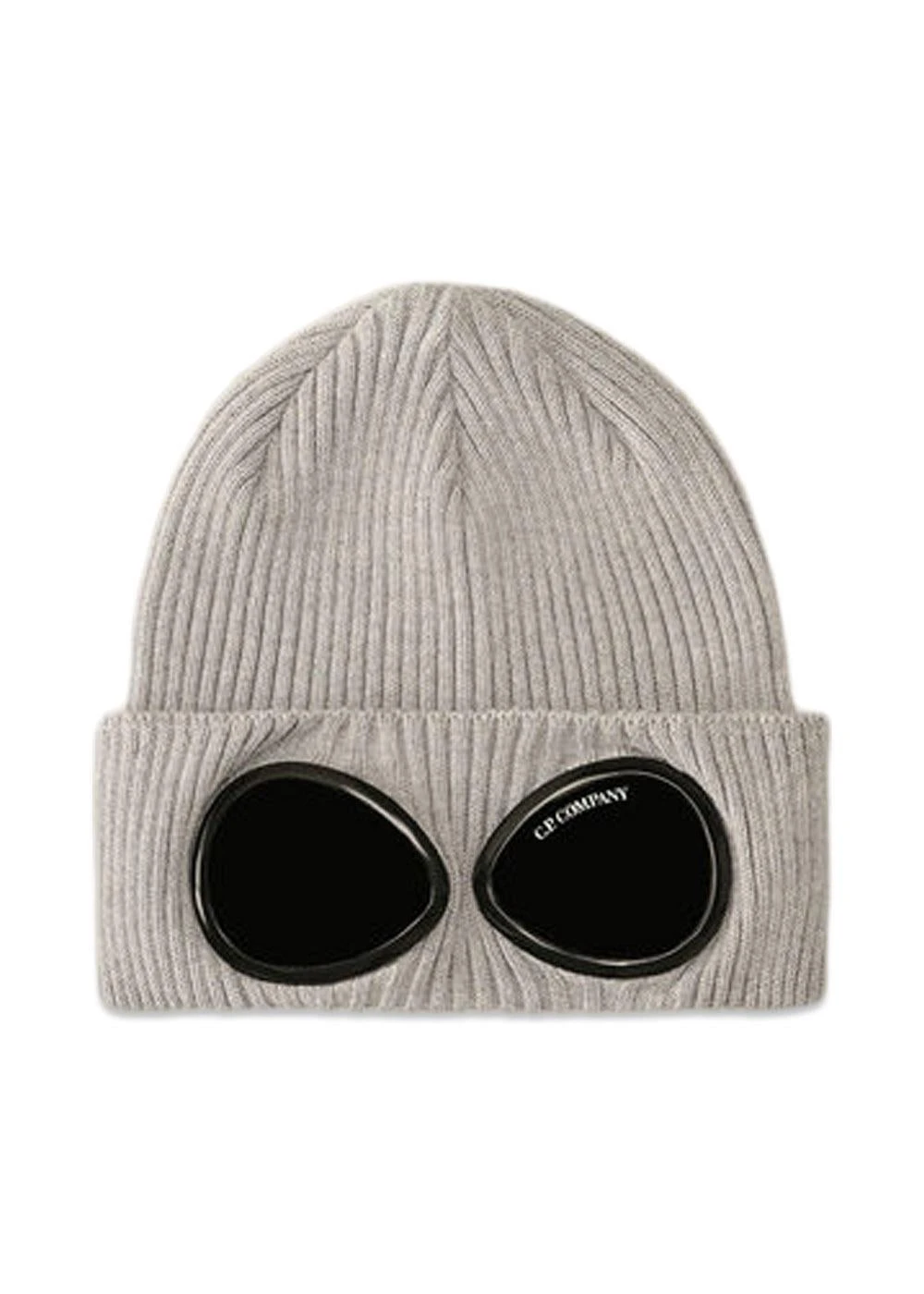 C.P. Company KNIT CAP GOGGELS - Grey Melang 3 C.P. Company KNIT CAP GOGGELS - Grey Melang