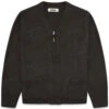 Woodbird Koon Zip Cardigan - Black -Butler Loftet Butik Koon Zip Cardigan Black Woodbird
