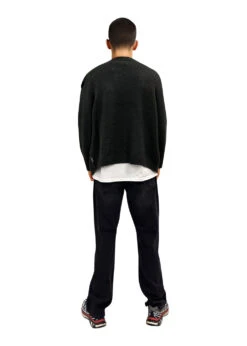 Woodbird Koon Zip Cardigan - Black -Butler Loftet Butik Koon Zip Cardigan Black Woodbird 3