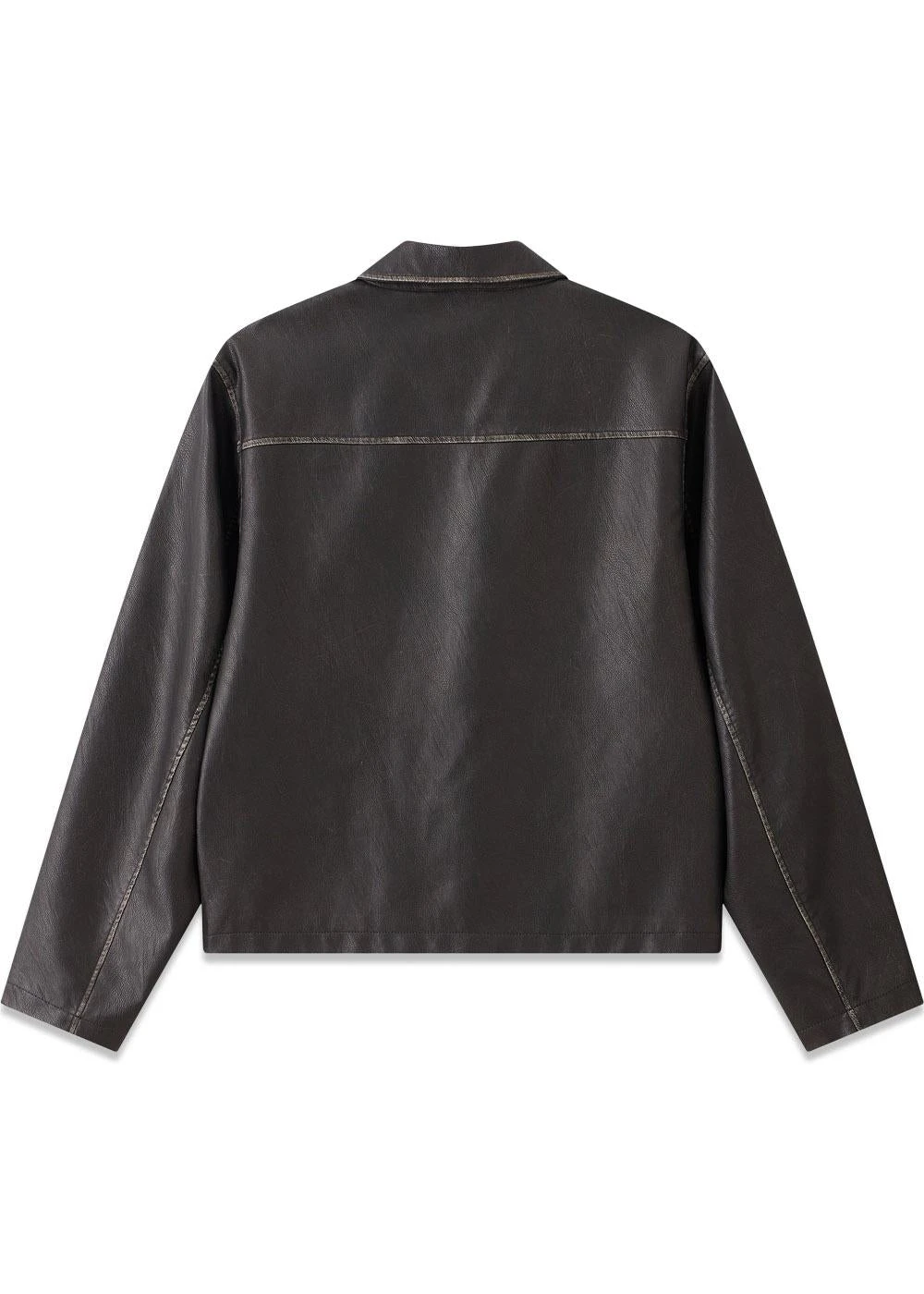 Leather Jacket - Black 4 Leather Jacket - Black - Billede 2