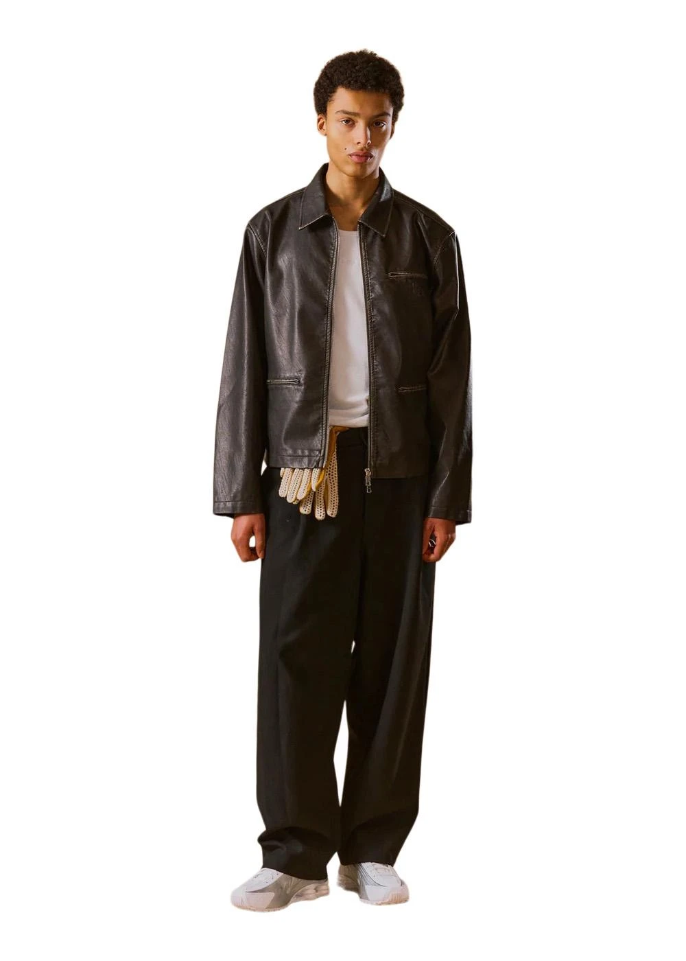 Leather Jacket - Black 5 Leather Jacket - Black - Billede 3