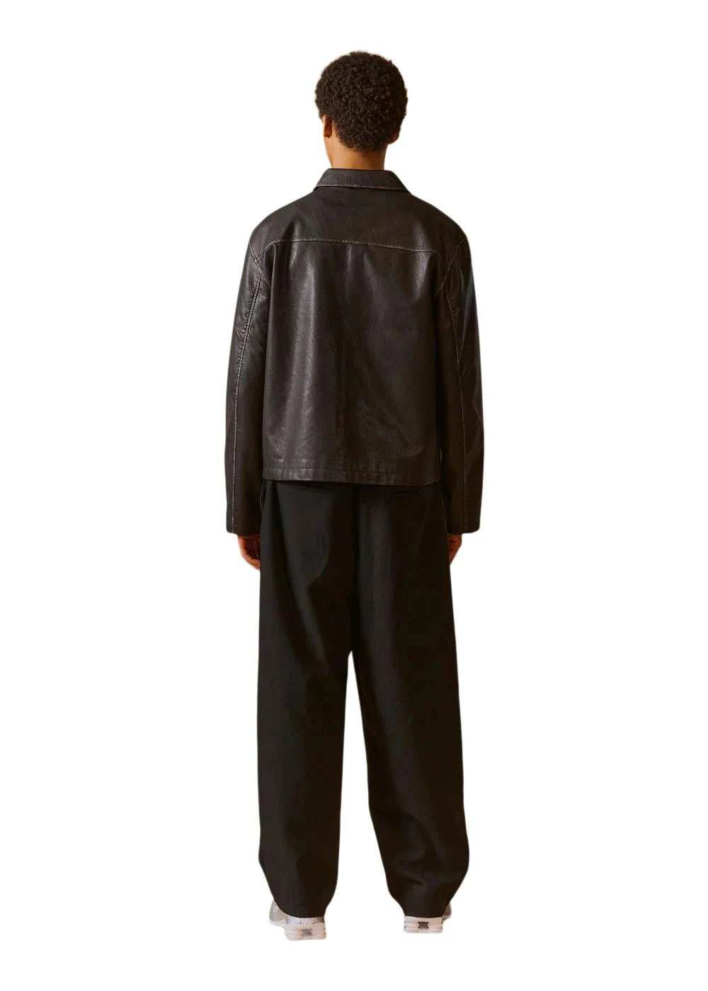 Leather Jacket - Black 6 Leather Jacket - Black - Billede 4