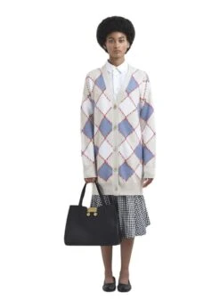 Marni Leather Trunkaroo Tote Handbag - Black -Butler Loftet Butik Leather Trunkaroo Tote Handbag Black Marni 5