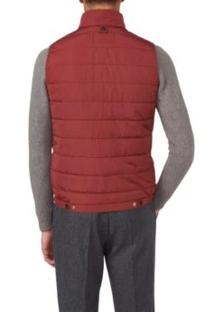 Oscar Jacobson Liner Evo Waistcoat - Red -Butler Loftet Butik Liner Evo Waistcoat Red Oscar Jacobson 4