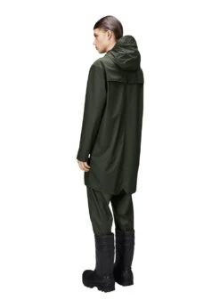 Rains Long Jacket W3 - Green -Butler Loftet Butik Long Jacket W3 Green Rains 3