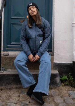 Woodbird Lou Stone Cargo - Stone Blue -Butler Loftet Butik Lou Stone Cargo Stone Blue Woodbird 5