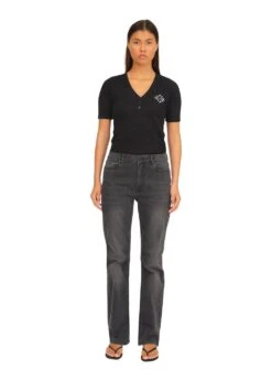 IVY Copenhagen Lulu Jeans Wash Bangkok Black - Black -Butler Loftet Butik Lulu Jeans wash Bangkok Black Black Ivy Copenhagen 3