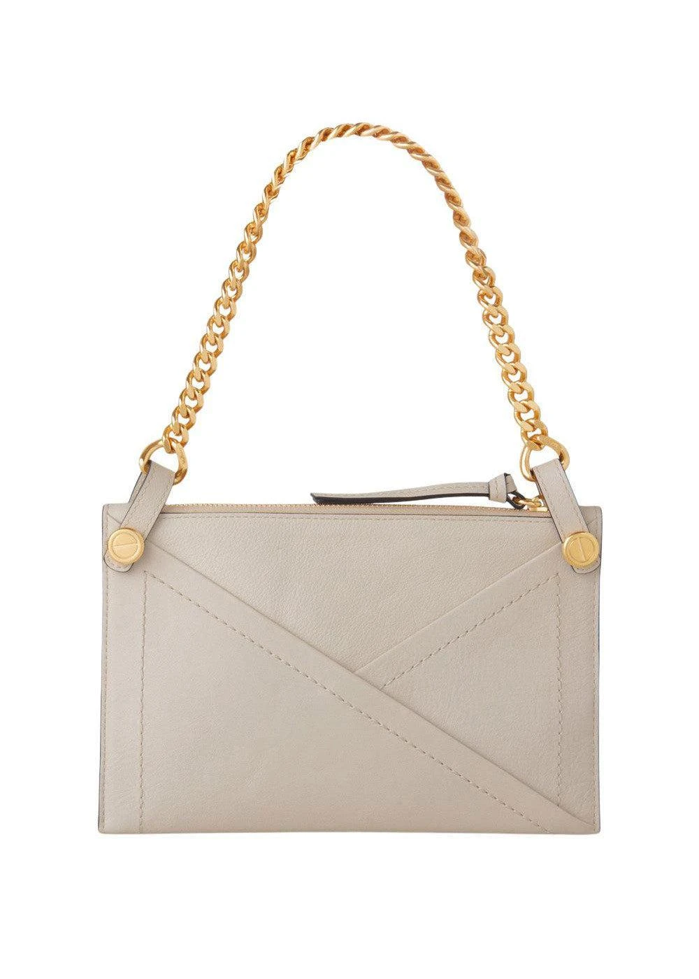 Mulberry M Zipped Pouch Silky Calf - Chalk 4 Mulberry M Zipped Pouch Silky Calf - Chalk - Billede 2