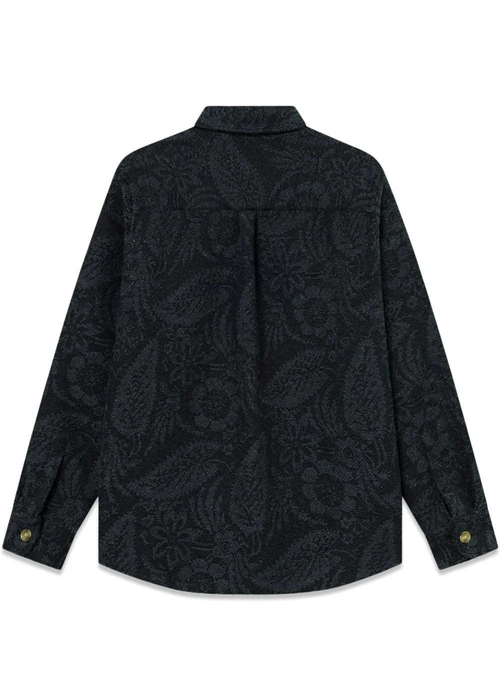 Foret MAP JACQUARD SHIRT - Dark Grey 4 Foret MAP JACQUARD SHIRT - Dark Grey - Billede 2