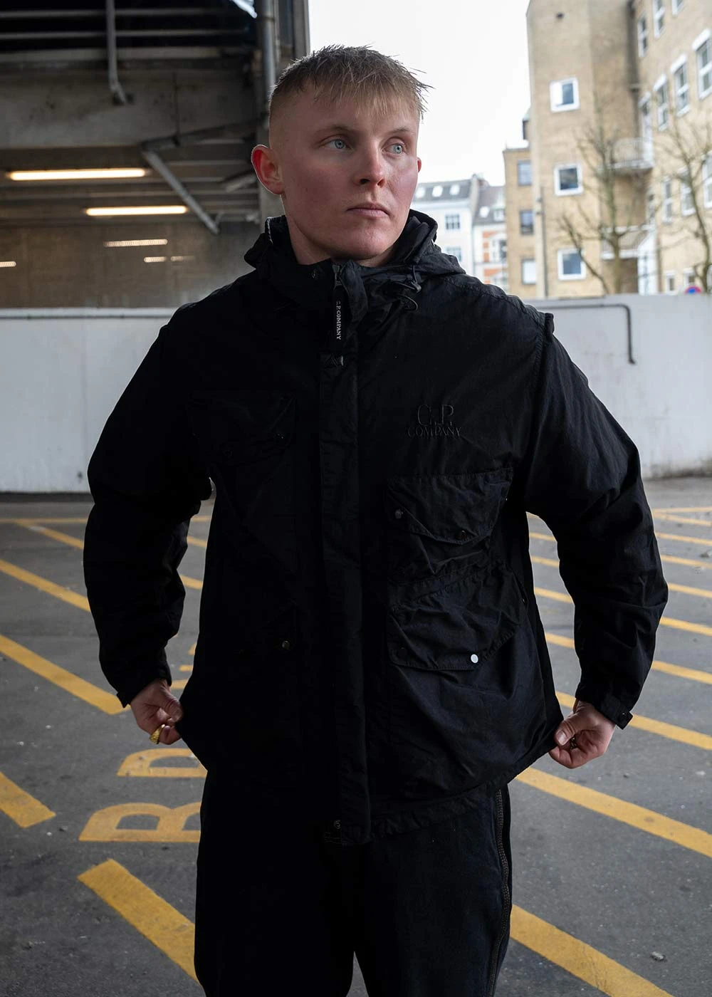 C.P. Company MEDIUM JACKET PRO-TEK - Black 4 C.P. Company MEDIUM JACKET PRO-TEK - Black - Billede 2