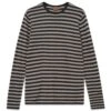 MMGAdam Soft Stripe Knit - Charcoal Melange Stripe