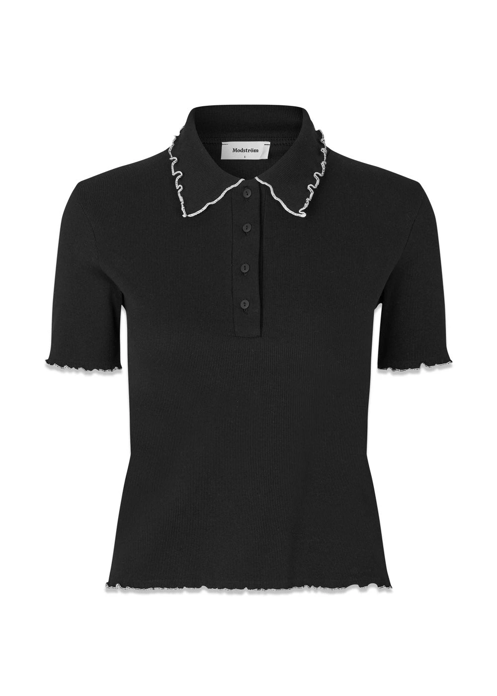 Modström MagdaloneMD Polo - Black 3 Modström MagdaloneMD Polo - Black