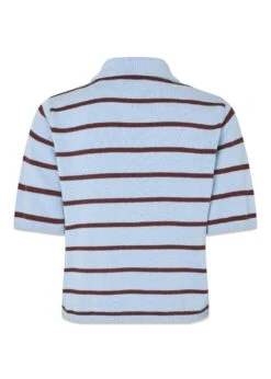 Modström Malvamd SS Stripe Polo - Cashmere Blue Andorra Stripe -Butler Loftet Butik Malvamd SS stripe polo Cashmere Blue Andorra Stripe Modstrom 4