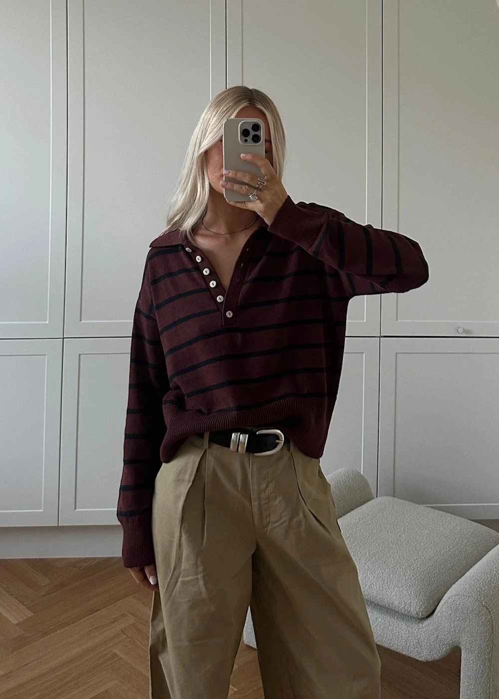 Modström Malvamd Stripe Polo - Andorra Navy Stripe 4 Modström Malvamd Stripe Polo - Andorra Navy Stripe - Billede 2