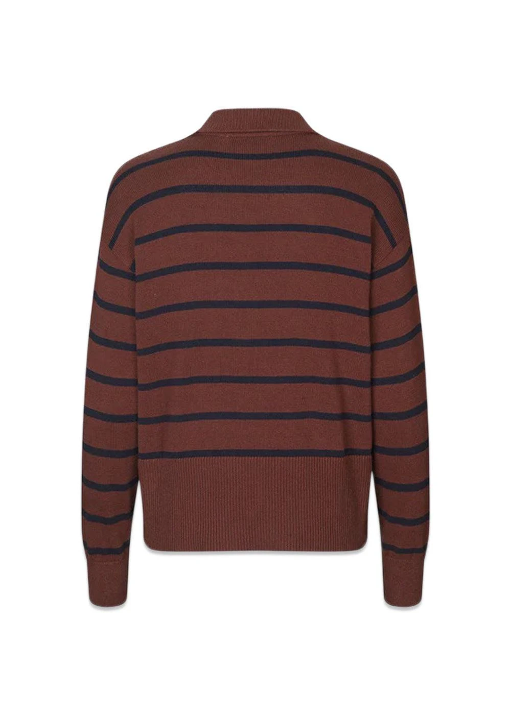 Modström Malvamd Stripe Polo - Andorra Navy Stripe 5 Modström Malvamd Stripe Polo - Andorra Navy Stripe - Billede 3