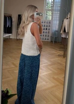 Modström MaseMD Print Pants - Blue Zebra -Butler Loftet Butik MaseMD print pants Blue Zebra Modstrom 4 7fc281b1