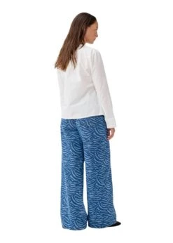 Modström MaseMD Print Pants - Blue Zebra -Butler Loftet Butik MaseMD print pants Blue Zebra Modstrom 6 69a0b3c9
