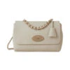 Mulberry Medium Lily Top Handle Heavy G - Chalk -Butler Loftet Butik Medium Lily Top Handle Heavy G Chalk Mulberry