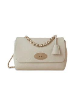 Mulberry Medium Lily Top Handle Heavy G - Chalk