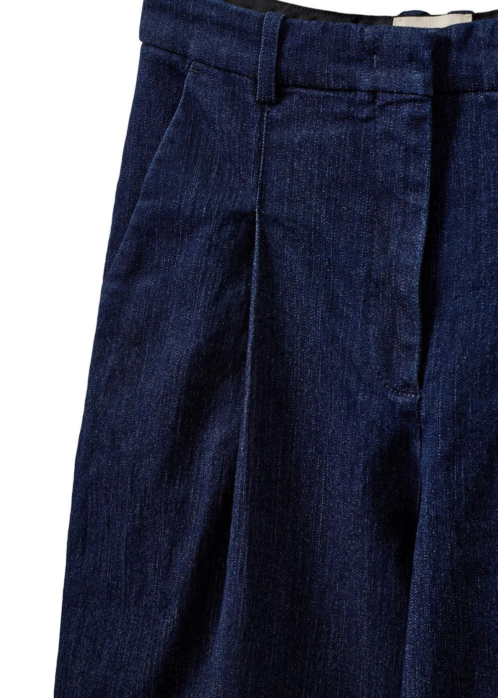 Merci Wide Pants - Dark Denim 8 Merci Wide Pants - Dark Denim - Billede 6
