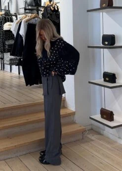 Modström MikkelineMD Pants - Dark Grey Melange -Butler Loftet Butik MikkelineMD pants Dark Grey Melange Modstrom 5 b966e023