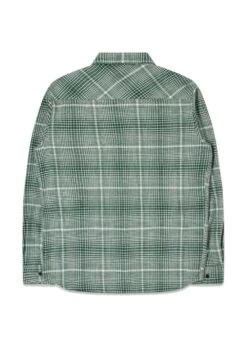 Edwin Millenium Shirt - Green/White 6 Edwin Millenium Shirt - Green/White -Butler Loftet Butik Millenium Shirt GreenWhite Edwin 2