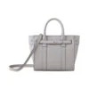 Mulberry Mini Zipped Bayswater Micro Classic Grai - Pale Grey -Butler Loftet Butik Mini Zipped Bayswater Micro Classic Grai Pale Grey Mulberry