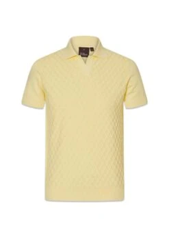 Oscar Jacobson Mirza Poloshirt S-S - Sunshine Yellow