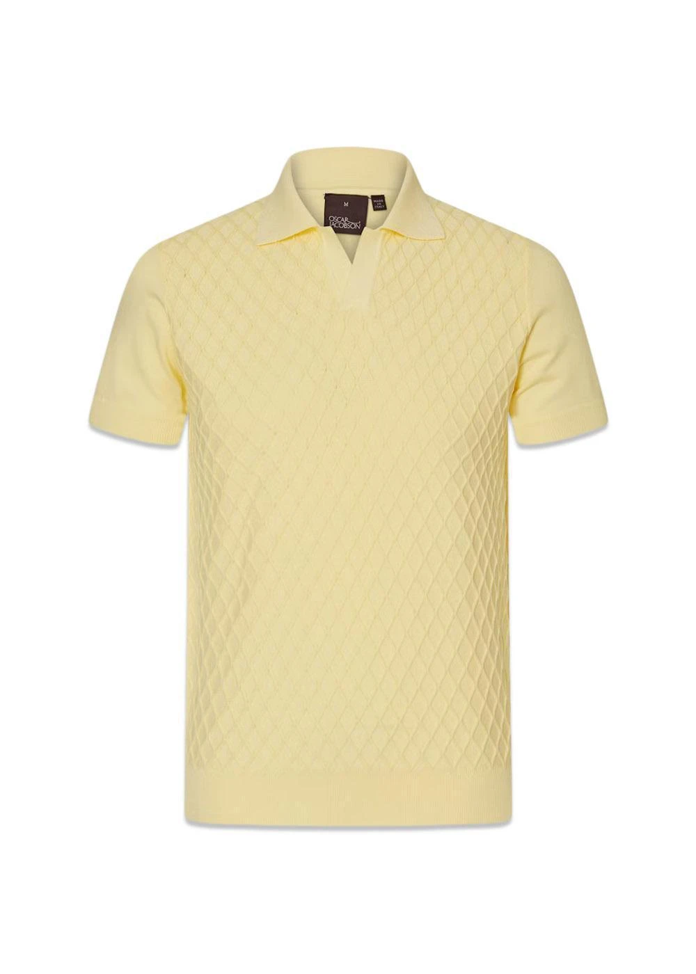 Oscar Jacobson Mirza Poloshirt S-S - Sunshine Yellow 3 Oscar Jacobson Mirza Poloshirt S-S - Sunshine Yellow