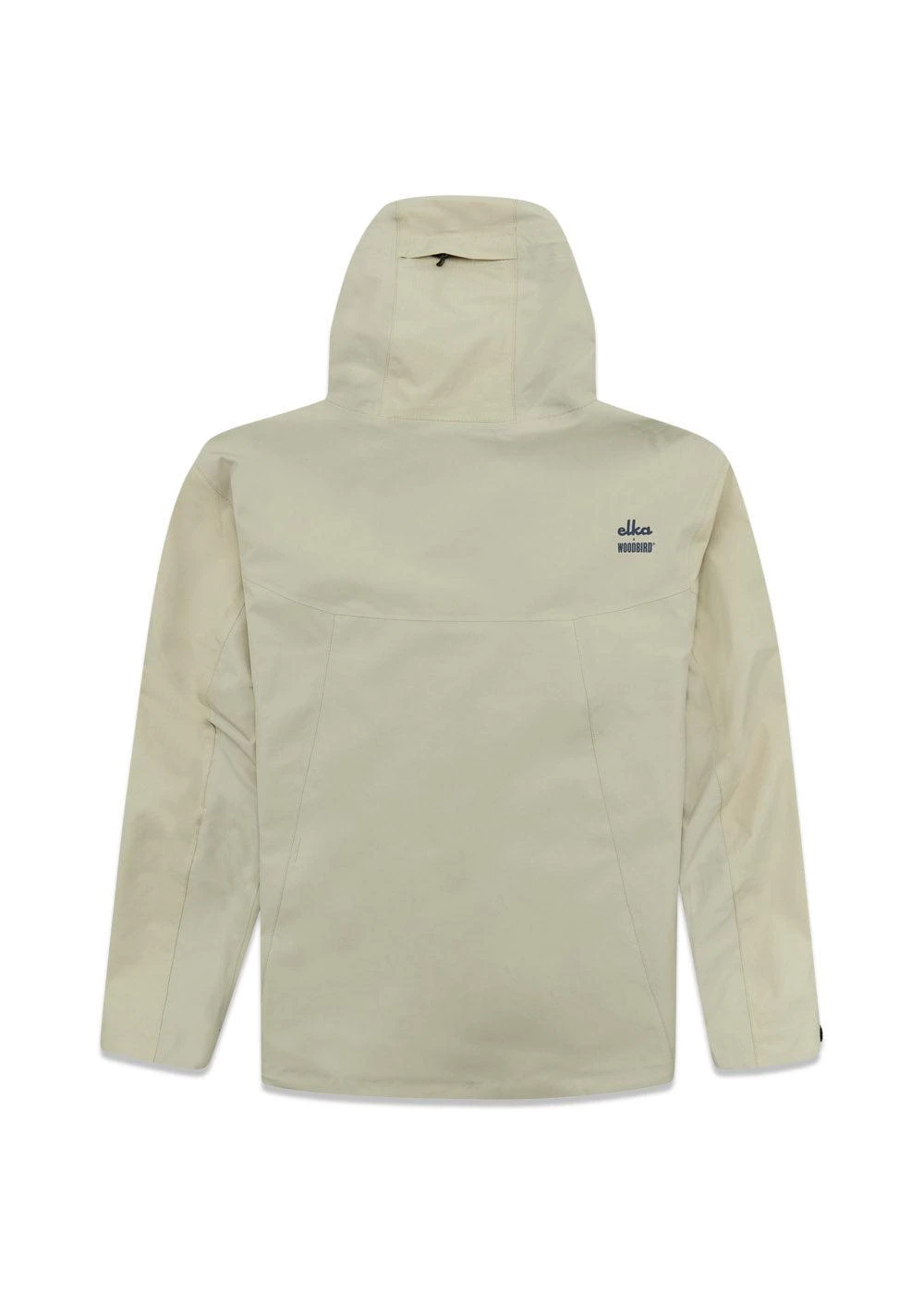 Woodbird Mizo Elka Shell Jacket - Stone 4 Woodbird Mizo Elka Shell Jacket - Stone - Billede 2