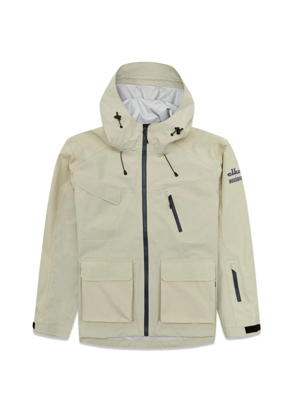 Woodbird Mizo Elka Shell Jacket - Stone 3 Woodbird Mizo Elka Shell Jacket - Stone