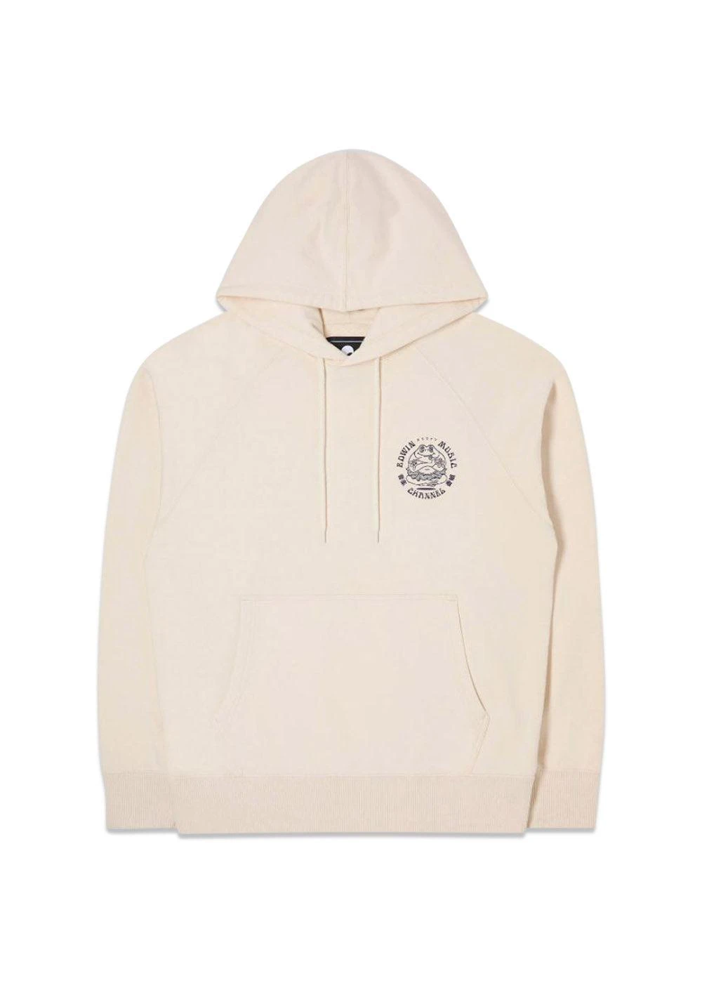 Edwin Music Channel Hoodie - Whisper White 3 Edwin Music Channel Hoodie - Whisper White