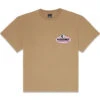 NOT LONG TIME TEE - Light Brown -Butler Loftet Butik NOT LONG TIME TEE Light Brown Pas de Mer