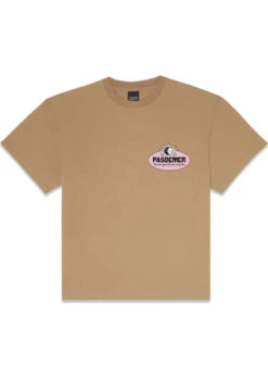 NOT LONG TIME TEE - Light Brown
