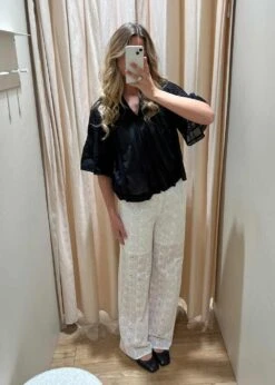 Modström Nanettemd Pants - Soft White 11 Modström Nanettemd Pants - Soft White -Butler Loftet Butik Nanettemd pants Soft White Modstrom 5