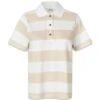Modström Nobumd Polo - Beige Stripe -Butler Loftet Butik Nobumd polo Beige Stripe Modstrom
