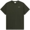 Foret OCEAN T-SHIRT - Dark Moss/Cloud