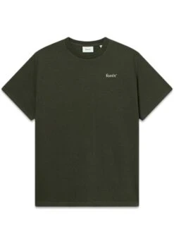 Foret OCEAN T-SHIRT - Dark Moss/Cloud