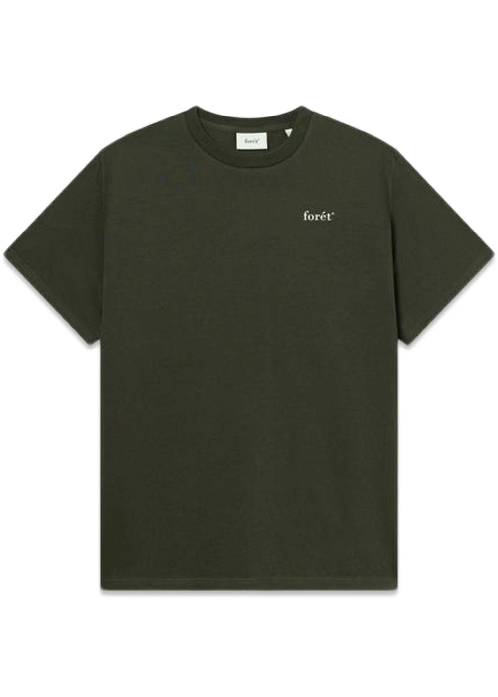 Foret OCEAN T-SHIRT - Dark Moss/Cloud 3 Foret OCEAN T-SHIRT - Dark Moss/Cloud