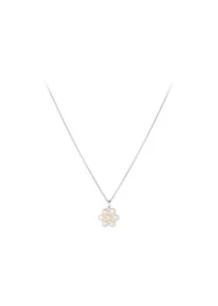 Ocean Bloom Necklace Adj. 42-48 Cm - Silver